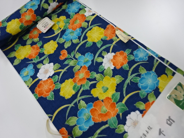 Japanese Kimono / Komon Synthetic fiber